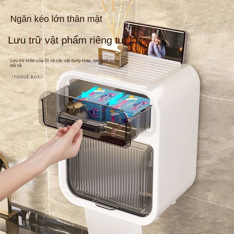 HỘP ĐỰNG GIẤY TISSUE BOX 02 NGĂN 